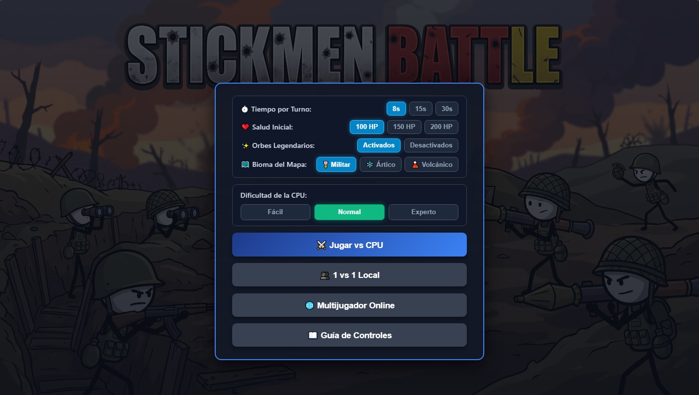 Stickmen Worms Battle (Juego Táctico de Físicas 2D) - Media 1
